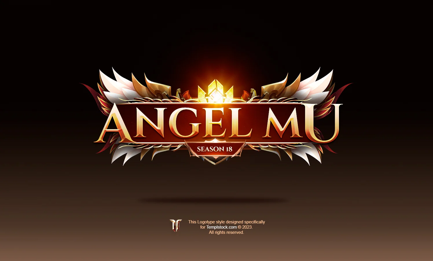 EDITABLE GAME LOGO - ANGEL MU